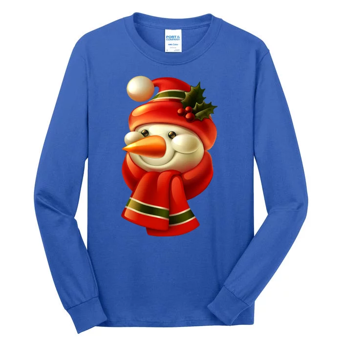 Snowman Dressed To Impress Tall Long Sleeve T-Shirt