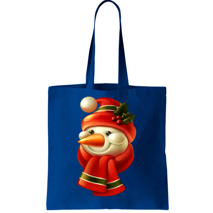 Snowman Dressed To Impress Tote Bag