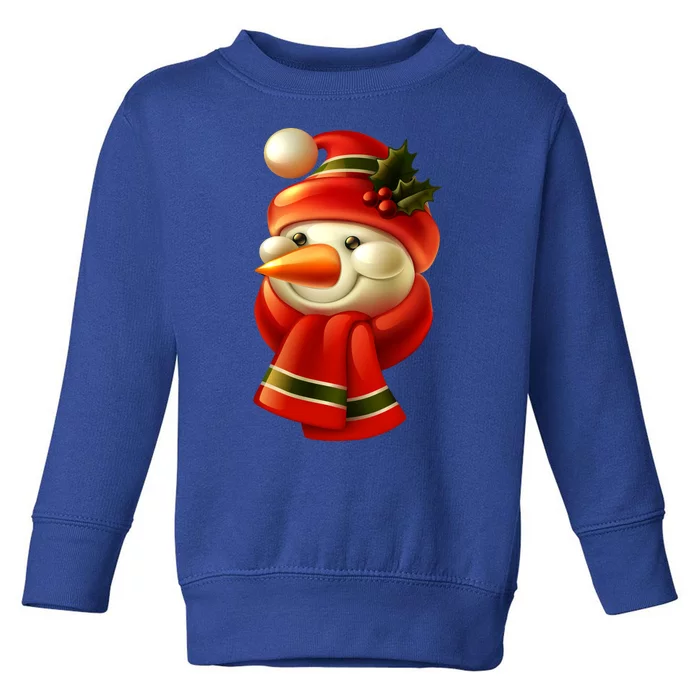 Snowman Dressed To Impress Toddler Sweatshirt