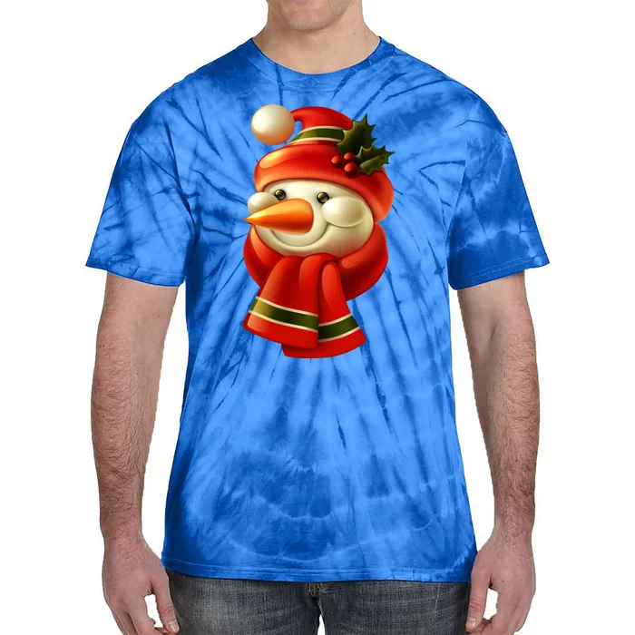 Snowman Dressed To Impress Tie-Dye T-Shirt