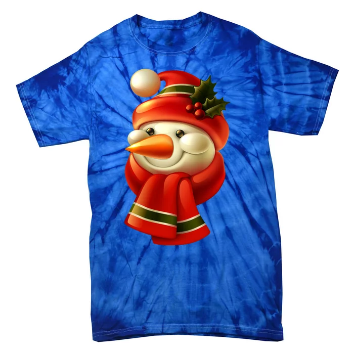 Snowman Dressed To Impress Tie-Dye T-Shirt