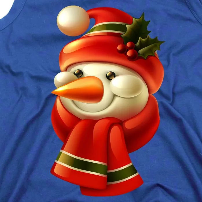 Snowman Dressed To Impress Tank Top