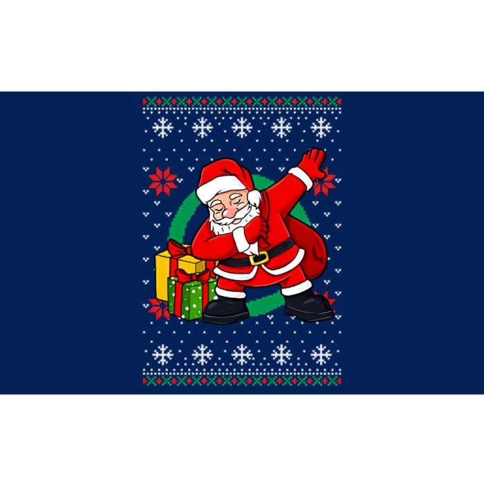 Santa Dabbing Ugly Christmas Bumper Sticker