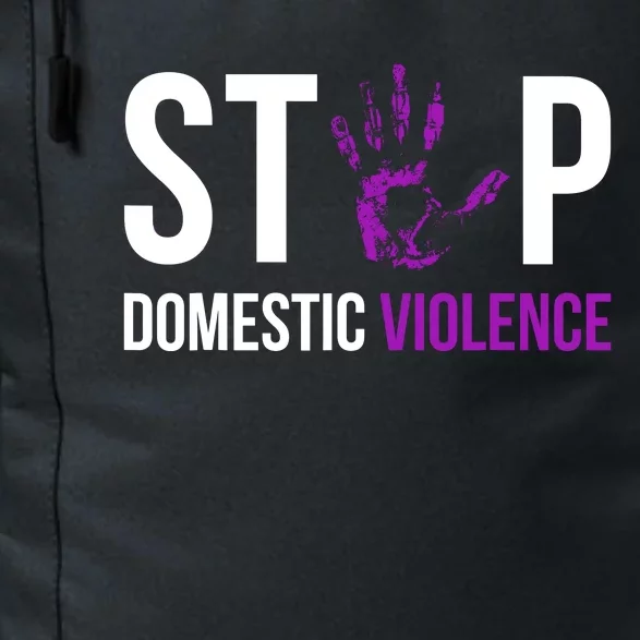 Stop Domestic Violence Awareness Survivor Gift Design Daily Commute Backpack