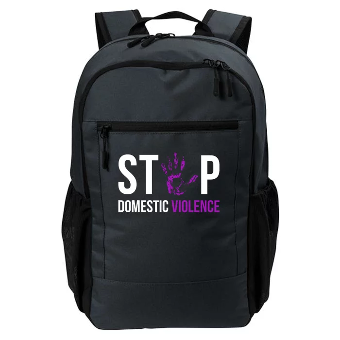 Stop Domestic Violence Awareness Survivor Gift Design Daily Commute Backpack