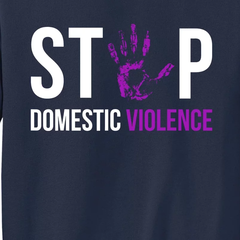 Stop Domestic Violence Awareness Survivor Gift Design Sweatshirt