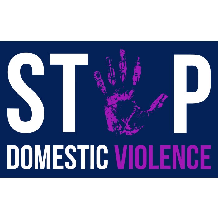 Stop Domestic Violence Awareness Survivor Gift Design Bumper Sticker