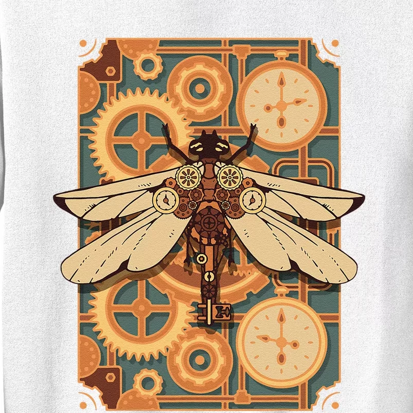 Steampunk Dragonfly Victorian Art Mechanical Steam Punk Sweatshirt