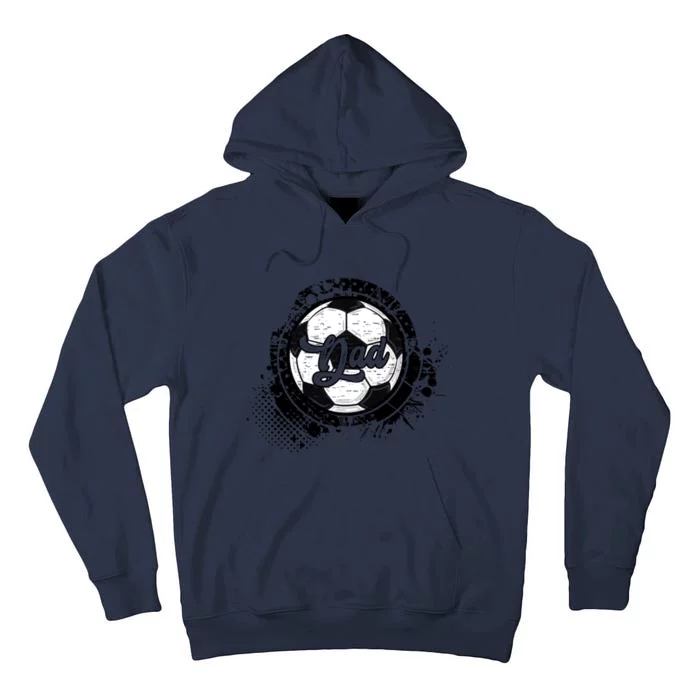 Soccer Dad Vintage Soccer Family Matching Cute Gift Tall Hoodie