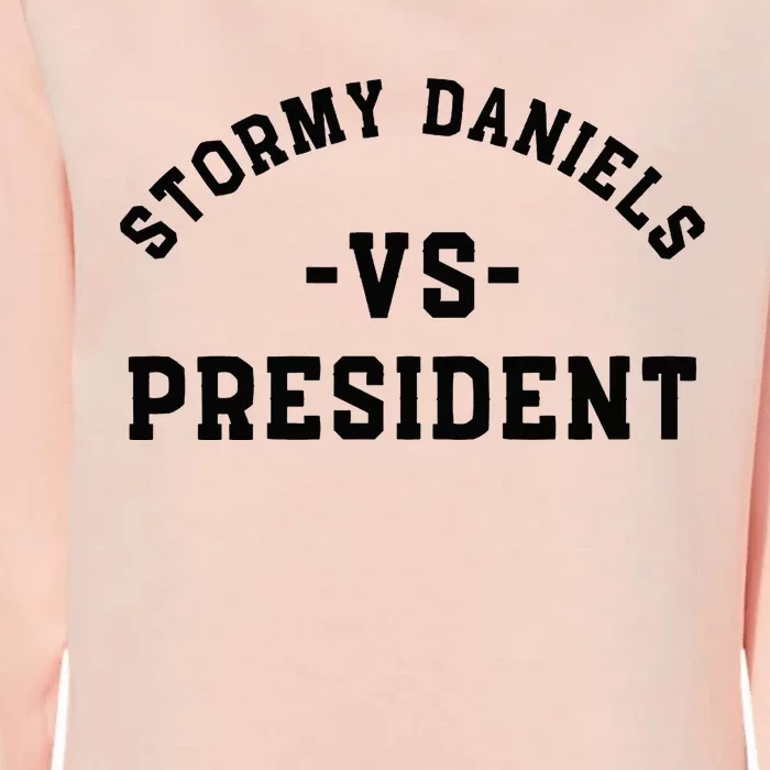 stormy daniels vs president Classic . Womens California Wash Sweatshirt