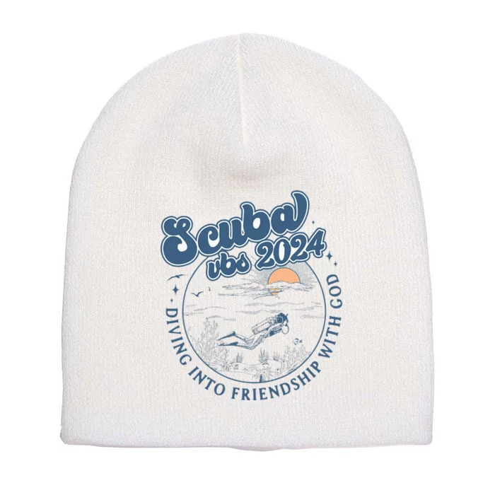 Scuba Diving Vbs 2024 Diving Into Friendship With God Short Acrylic Beanie