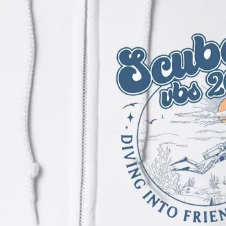 Scuba Diving Vbs 2024 Diving Into Friendship With God Full Zip Hoodie