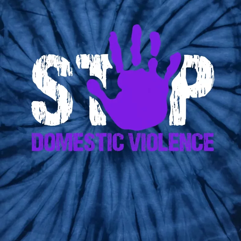 Stop Domestic Violence Awareness Tie-Dye T-Shirt