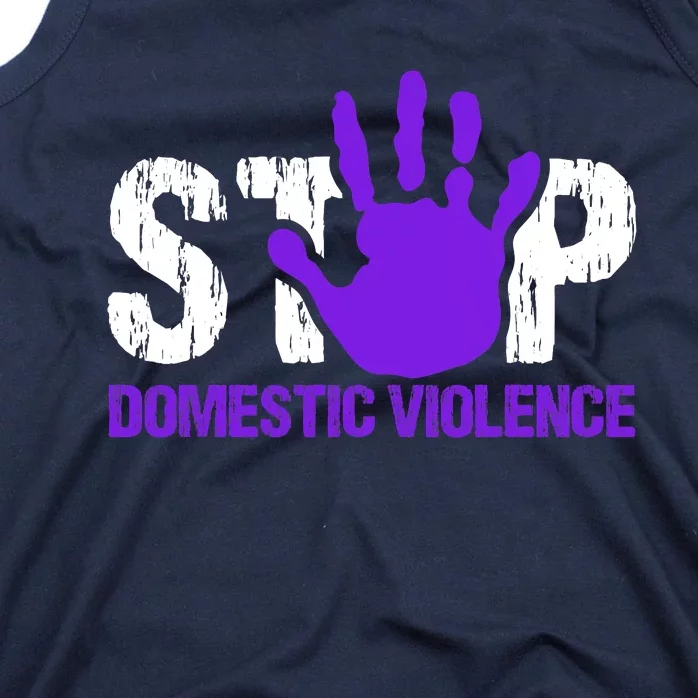 Stop Domestic Violence Awareness Tank Top