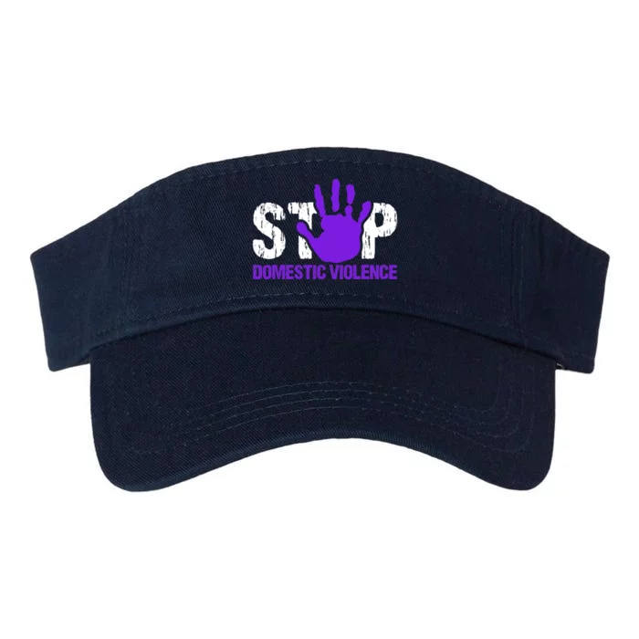 Stop Domestic Violence Awareness Valucap Bio-Washed Visor