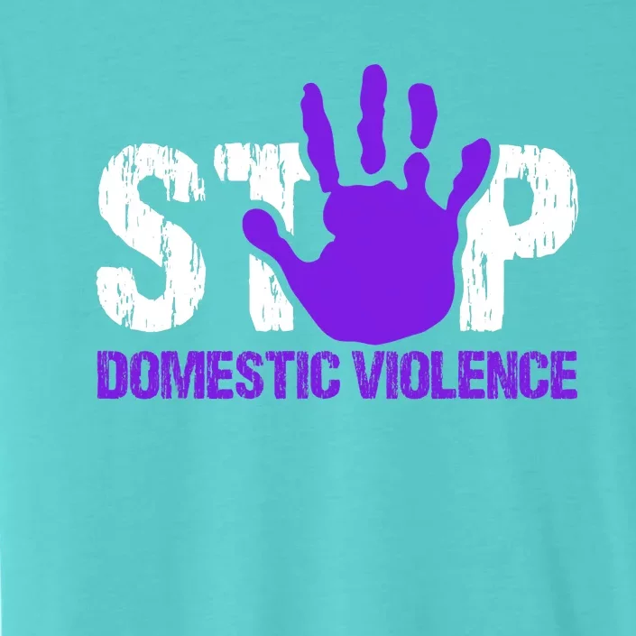 Stop Domestic Violence Awareness ChromaSoft Performance T-Shirt