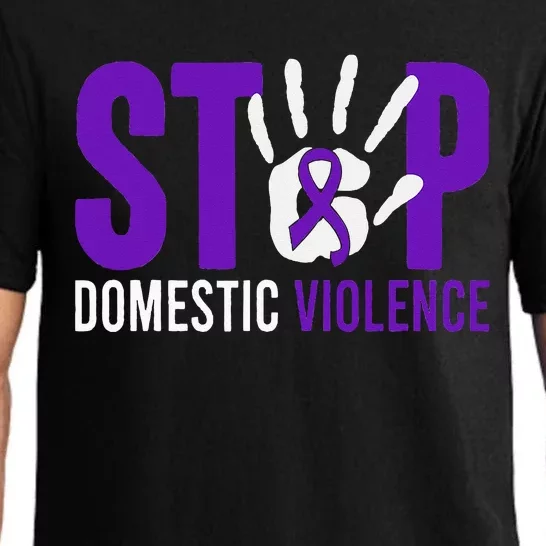 Stop Domestic Violence Awareness Domestic Violence Survivor Pajama Set