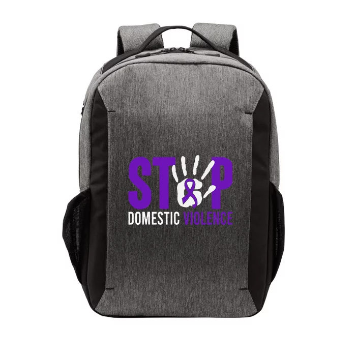 Stop Domestic Violence Awareness Domestic Violence Survivor Vector Backpack