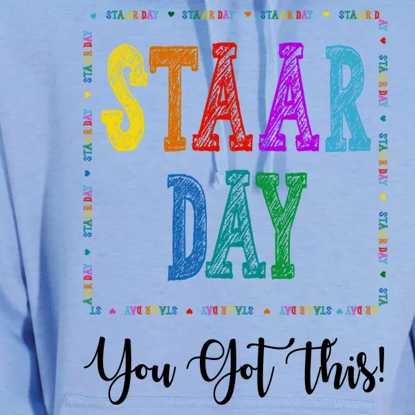 Staar Day You Got This Testing Teacher Motivational Unisex Surf Hoodie