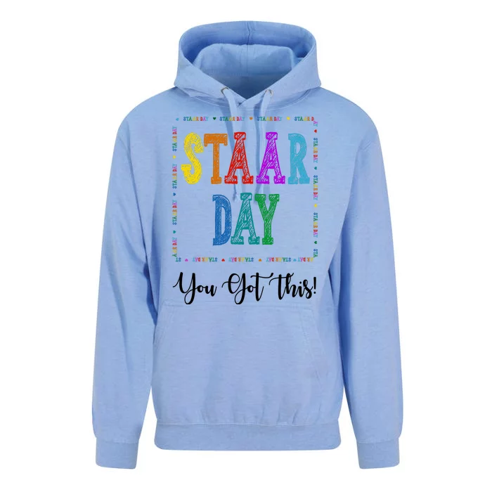 Staar Day You Got This Testing Teacher Motivational Unisex Surf Hoodie