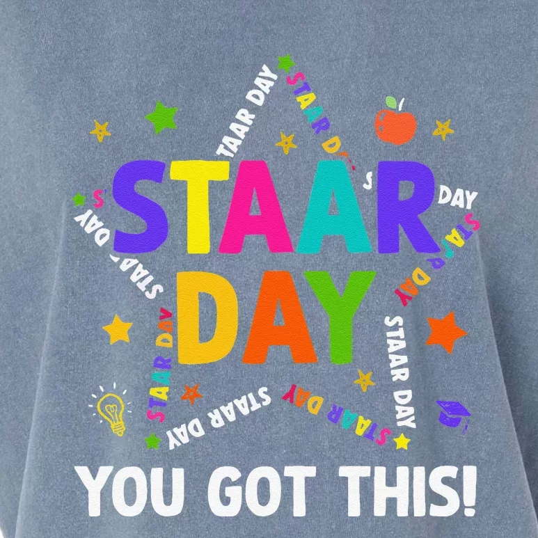 Staar Day You Got This Test Testing Day Teacher Garment-Dyed Women's Muscle Tee