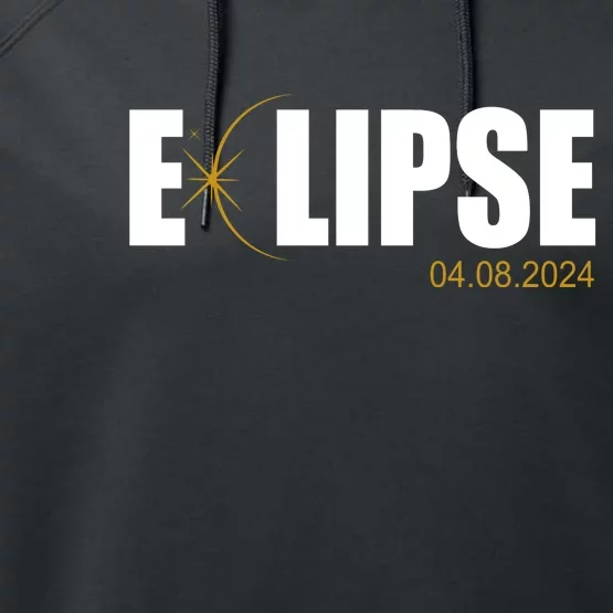 Solar Eclipse 04.08.24 Performance Fleece Hoodie