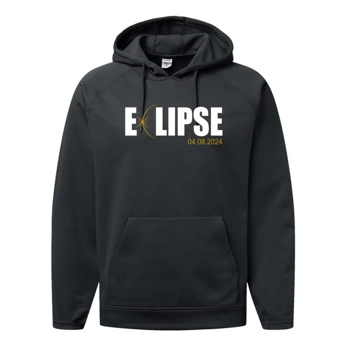 Solar Eclipse 04.08.24 Performance Fleece Hoodie