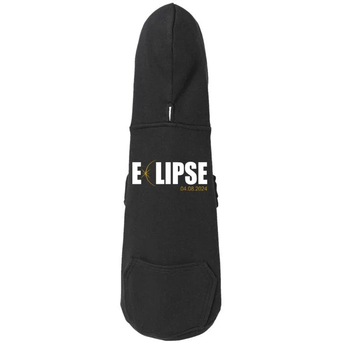 Solar Eclipse 04.08.24 Doggie 3-End Fleece Hoodie