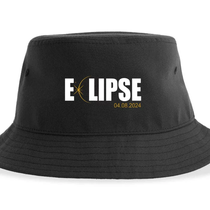 Solar Eclipse 04.08.24 Sustainable Bucket Hat