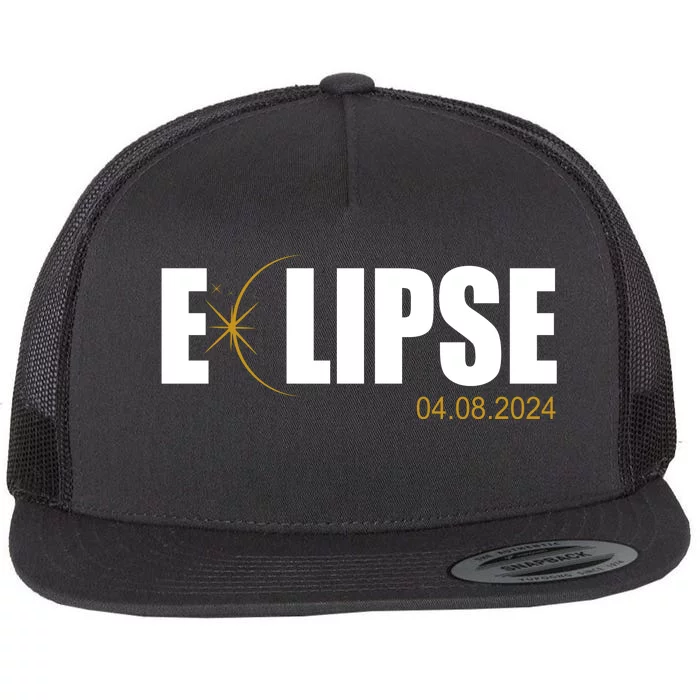 Solar Eclipse 04.08.24 Flat Bill Trucker Hat