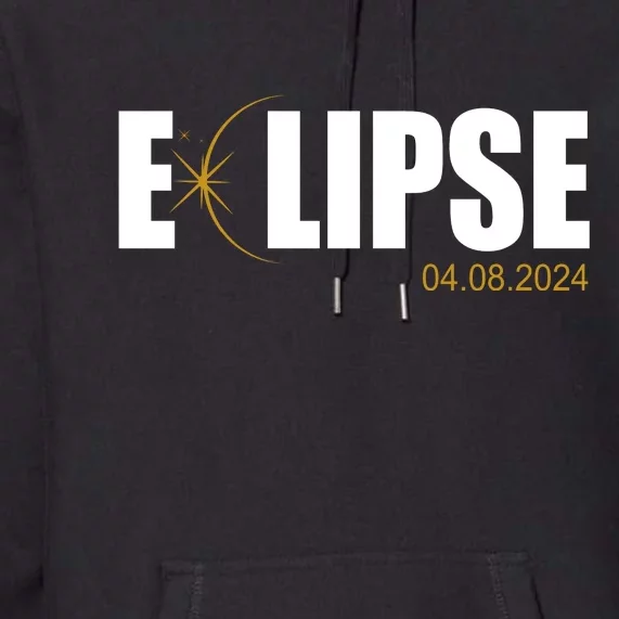 Solar Eclipse 04.08.24 Premium Hoodie