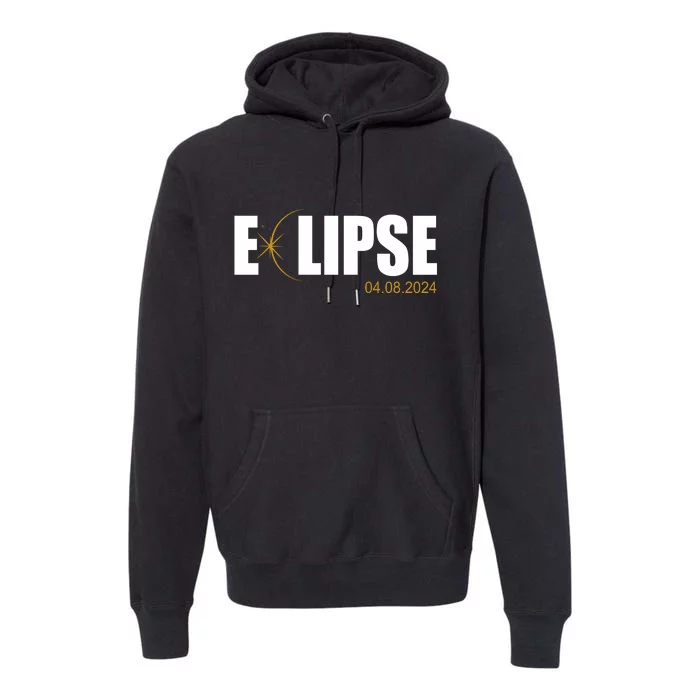 Solar Eclipse 04.08.24 Premium Hoodie