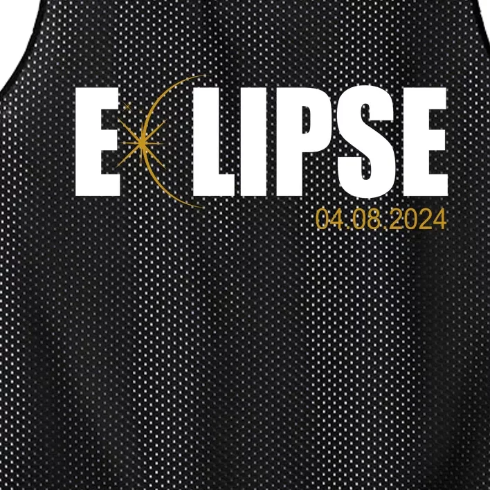 Solar Eclipse 04.08.24 Mesh Reversible Basketball Jersey Tank