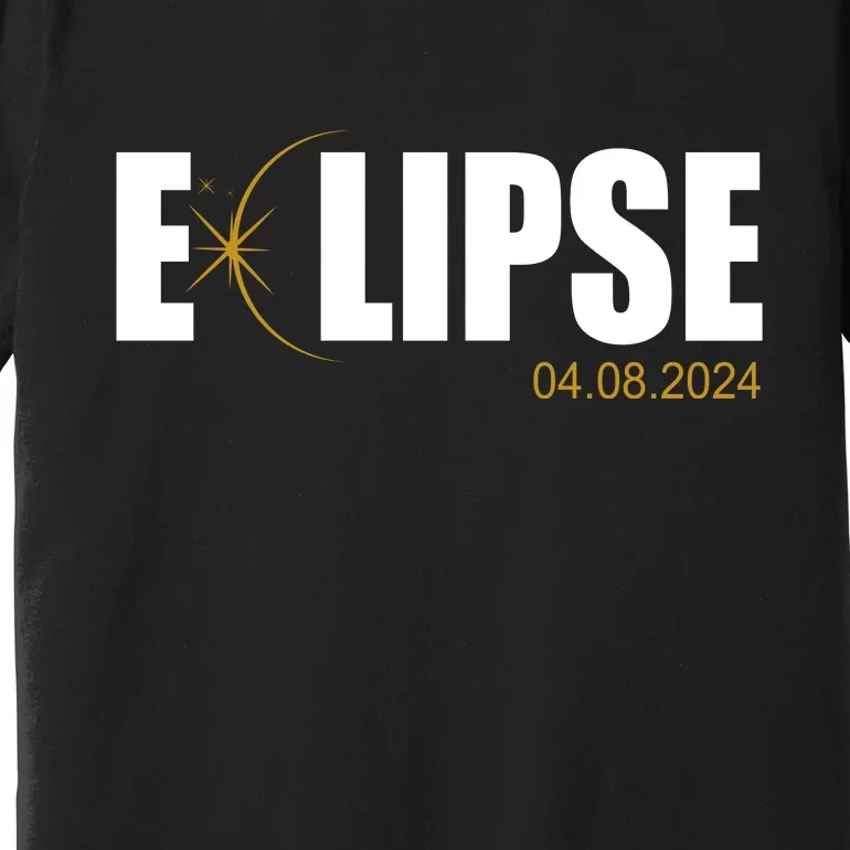 Solar Eclipse 04.08.24 Premium T-Shirt