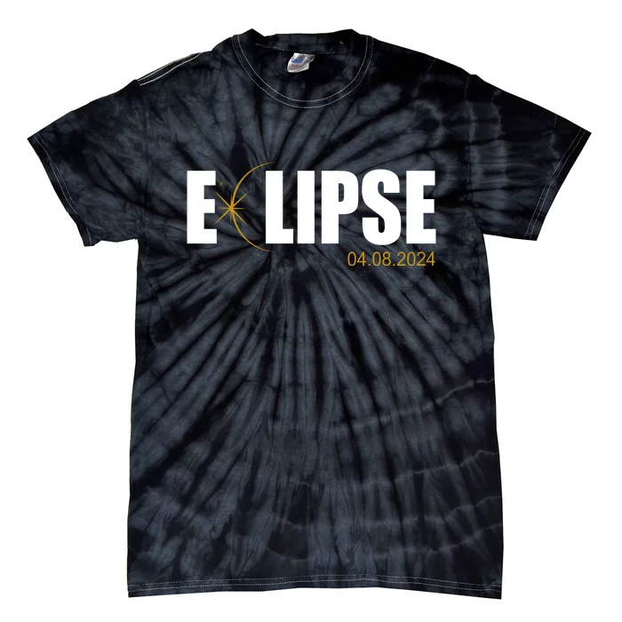 Solar Eclipse 04.08.24 Tie-Dye T-Shirt