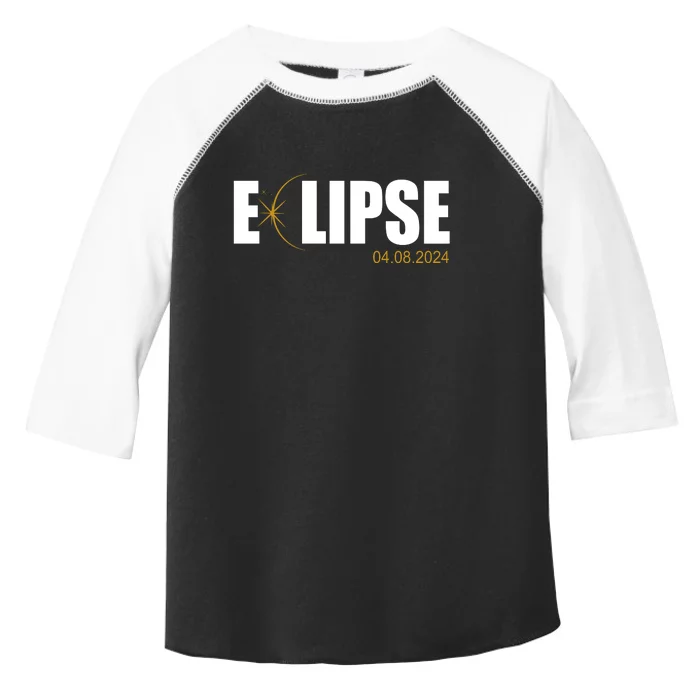 Solar Eclipse 04.08.24 Toddler Fine Jersey T-Shirt