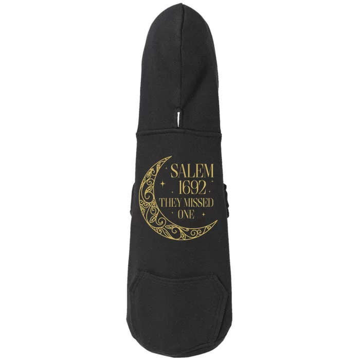 Salem Est 1692 They Missed One Doggie 3-End Fleece Hoodie