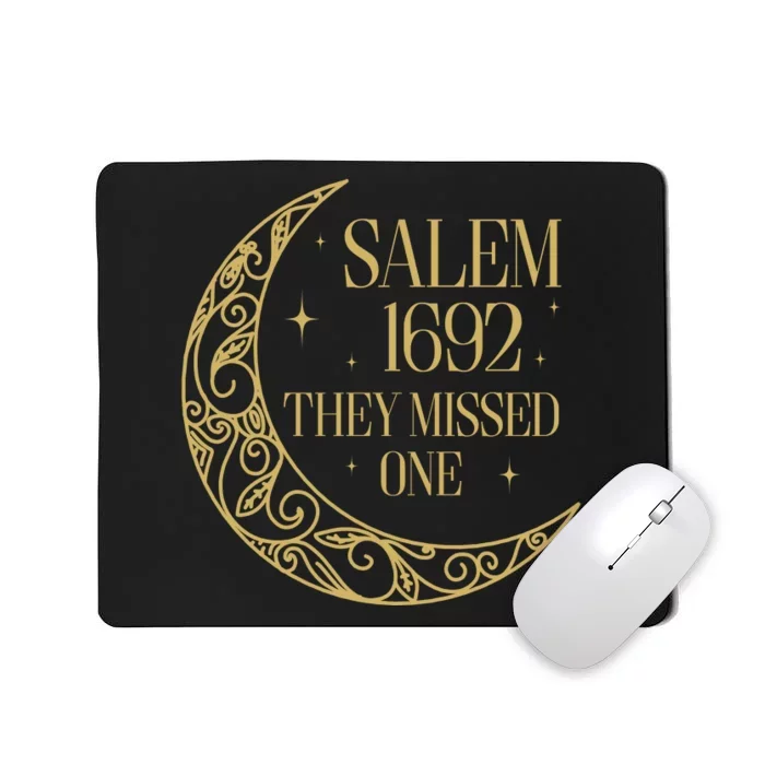 Salem Est 1692 They Missed One Mousepad