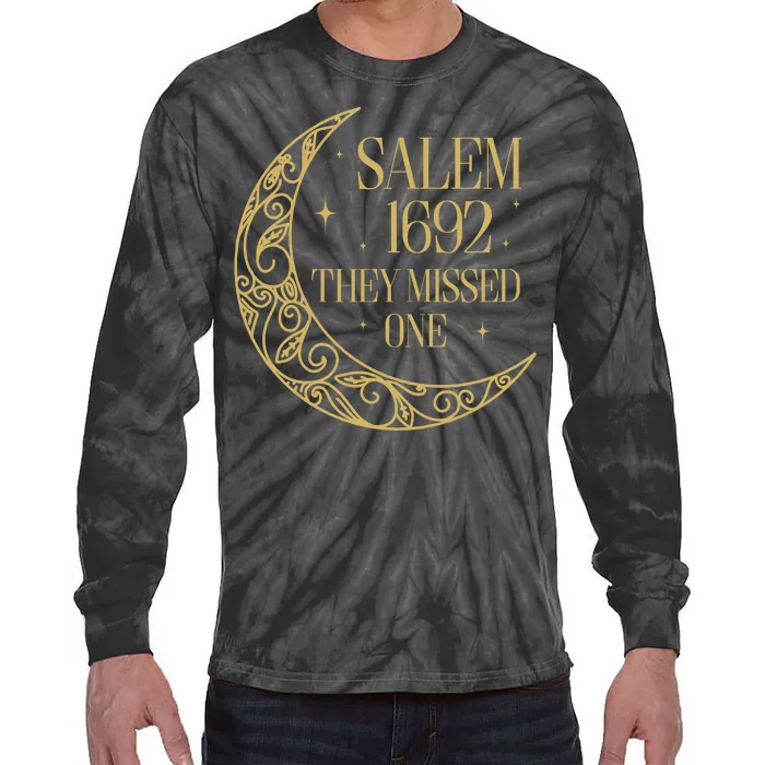 Salem Est 1692 They Missed One Tie-Dye Long Sleeve Shirt