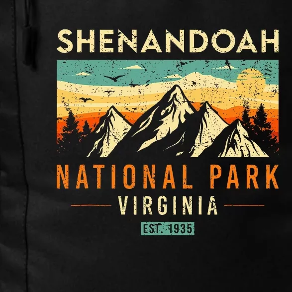 Shenandoah Est. 1935 Retro Virginia National Park Daily Commute Backpack