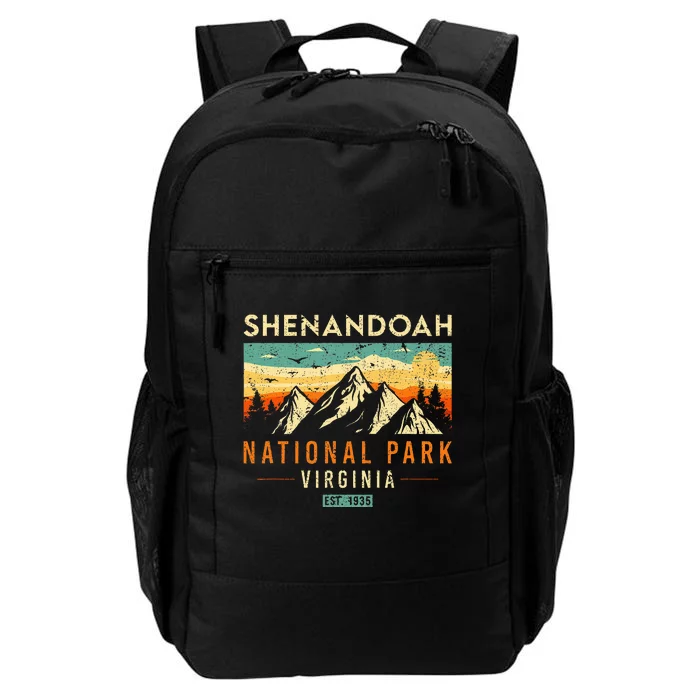 Shenandoah Est. 1935 Retro Virginia National Park Daily Commute Backpack