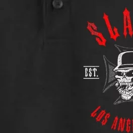 Slayer – Est 1981 Black And Red Dry Zone Grid Performance Polo