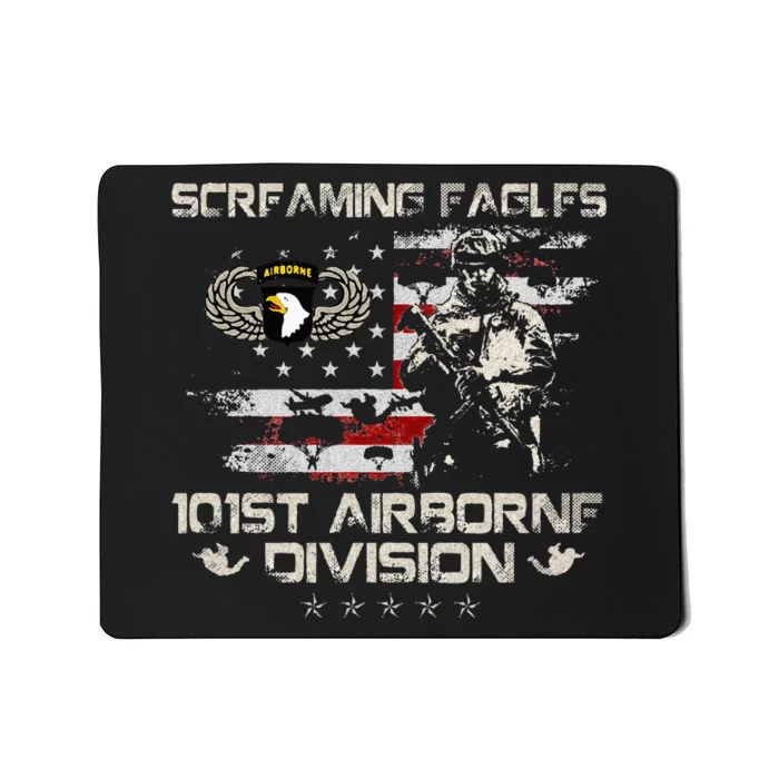 Screaming Eagle 101st Airborne Division Veteran Sky Soldier Mousepad