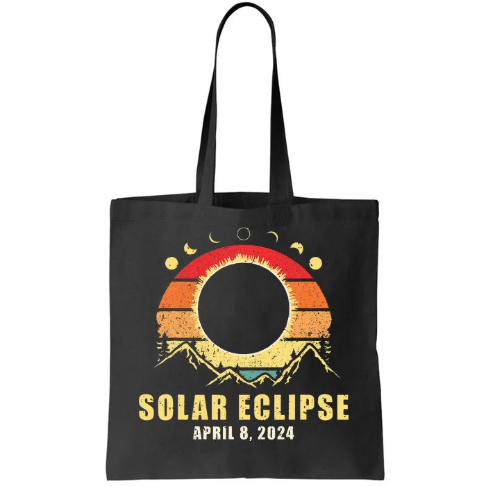 Solar Eclipse 2024 Total Solar Eclipse April 8 2024 Tote Bag