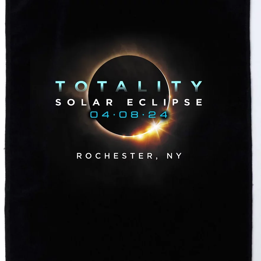 Solar Eclipse 2024 Rochester Ny Totality April 8 2024 Platinum Collection Golf Towel