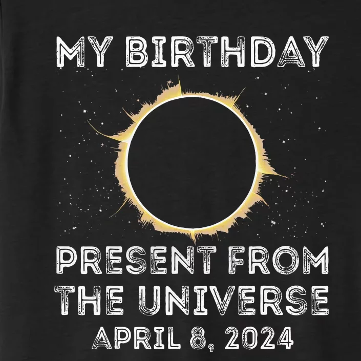 Solar Eclipse 2024 Birthday Present 4.8.24 Totality Universe ChromaSoft Performance T-Shirt