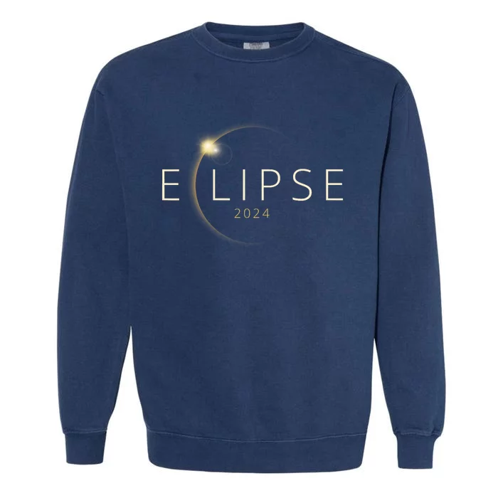 Solar Eclipse 2024 Total Solar Eclipse 4.08.24 Garment-Dyed Sweatshirt