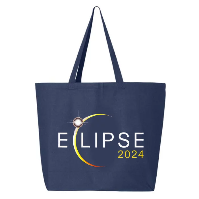 Solar Eclipse 2024 Total Solar Eclipse 4.08.24 25L Jumbo Tote