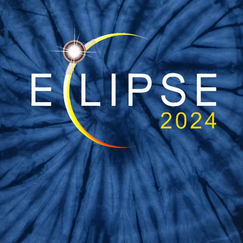 Solar Eclipse 2024 Total Solar Eclipse 4.08.24 Tie-Dye T-Shirt