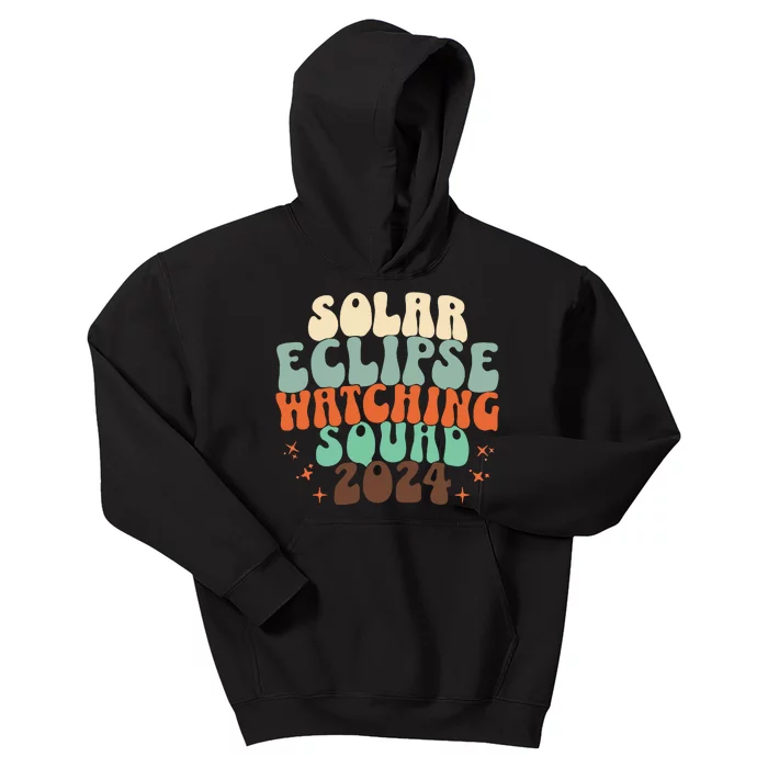 Solar Eclipse 2024 Kids Hoodie